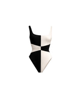 MICHELLE ONE PIECE - BLACK/IVORY