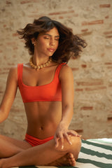 MANDARINO BIKINI BOTTOM – SAFFRON