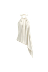 AMAL BACKLESS TOP - IVORY