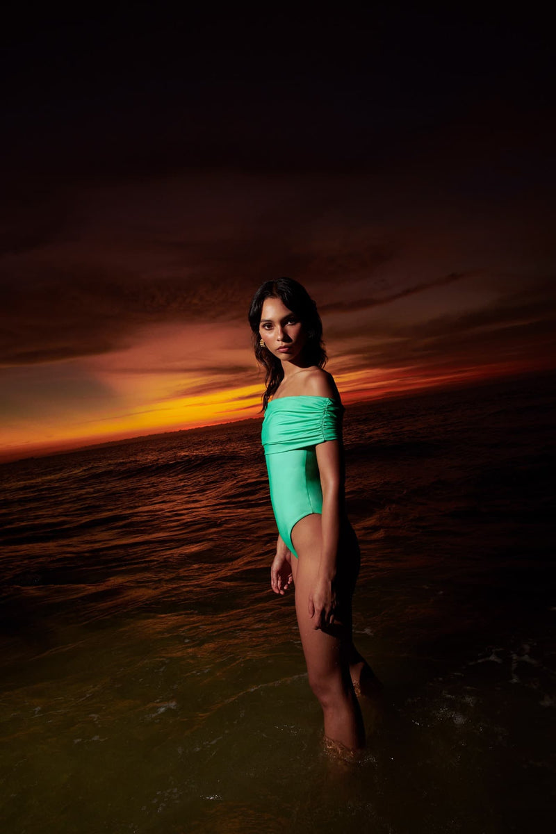 One piece Agua Clara - Mint Green