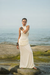 ARIEL DRESS - IVORY