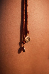 IMAN BIKINI BOTTOM - BLACK/COPPER