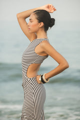 RUI REVERSIBLE BODYSUIT - BLACK/IVORY