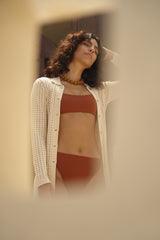 CARAJILLO BIKINI BOTTOM – COCOA BROWN