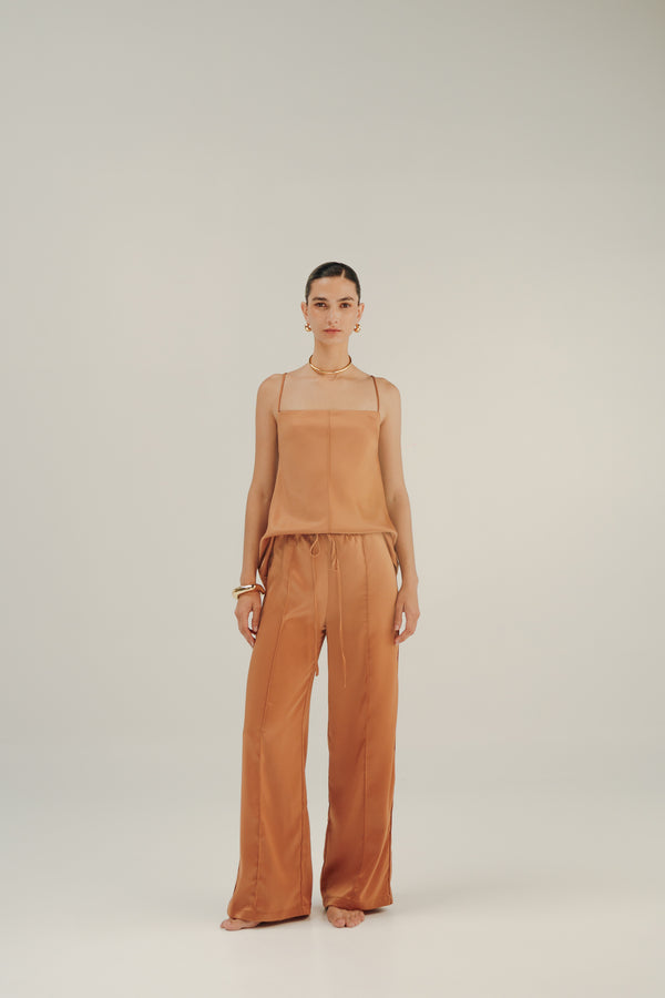 CARIÑO MIO TOP OPEN-BACK - HONEY GOLD