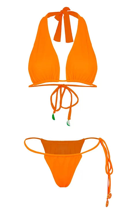 Fruto de la Sierra Multi-style Top - Tangerine