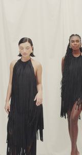 VESTIDO MINI PA'L BAILADOR - NEGRO
