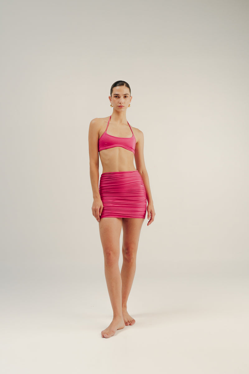 MINI FALDA ANEMONA - PARADISE PINK