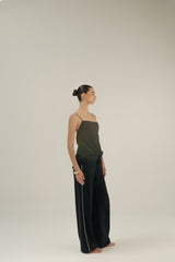 CARIÑO MIO TOP OPEN-BACK - BLACK